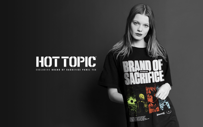 Brand of Sacrifice releases HOT TOPIC exclusive tee