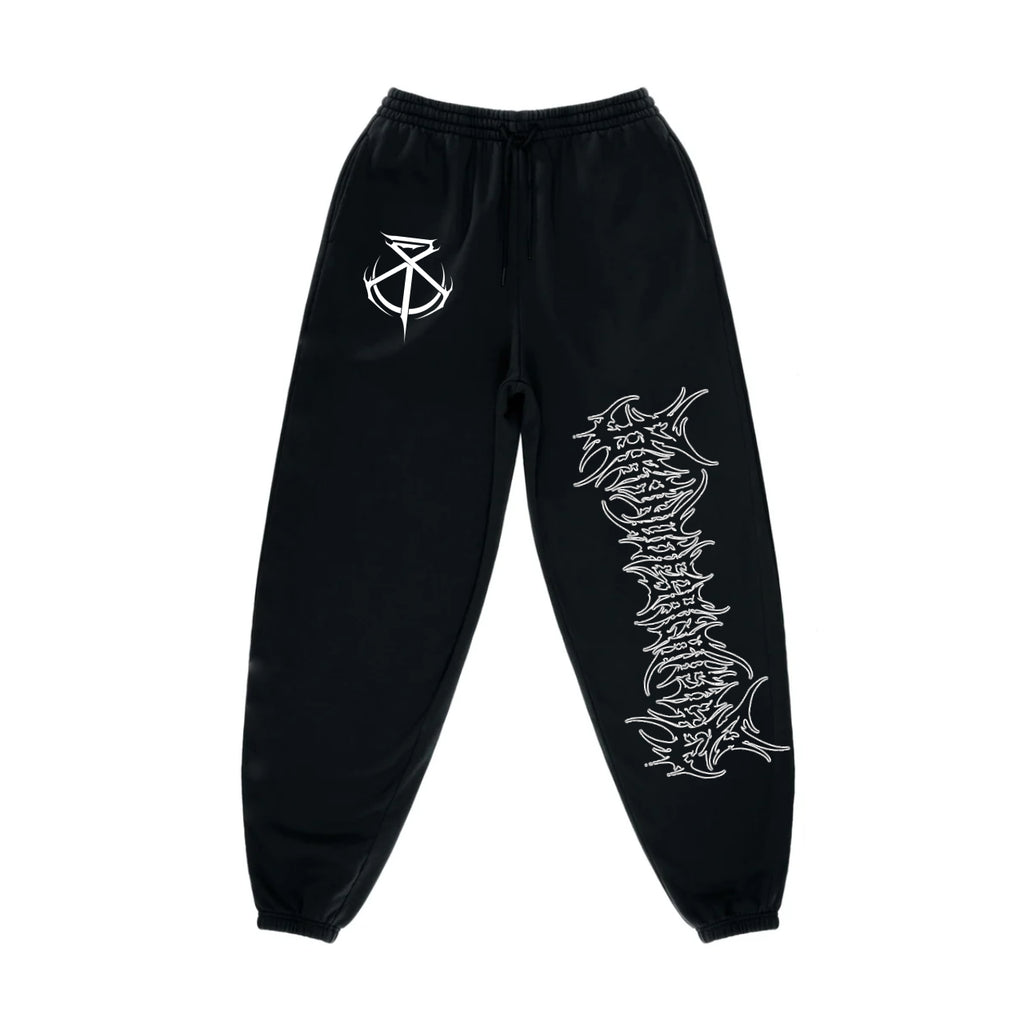 ★BROWNBREATH★ TAG WAPPEN SWEAT PANTS BLACK MUSINSA | BROWNBREATH TAG WAPPEN SWEAT PANTS - BLACK
